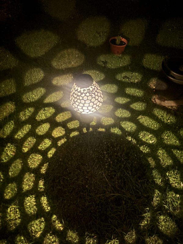 Voronoi Solarlampe aus PETG II
