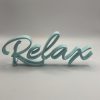 Schriftzug „Relax"