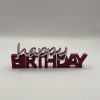 Schriftzug „Happy Birthday"