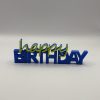 Schriftzug „Happy Birthday"