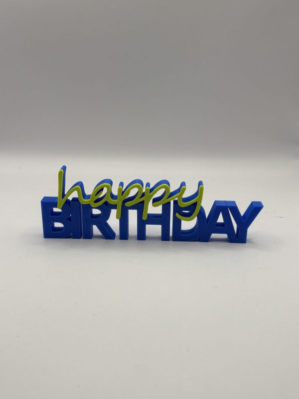 Schriftzug „Happy Birthday"