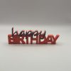 Schriftzug „Happy Birthday"